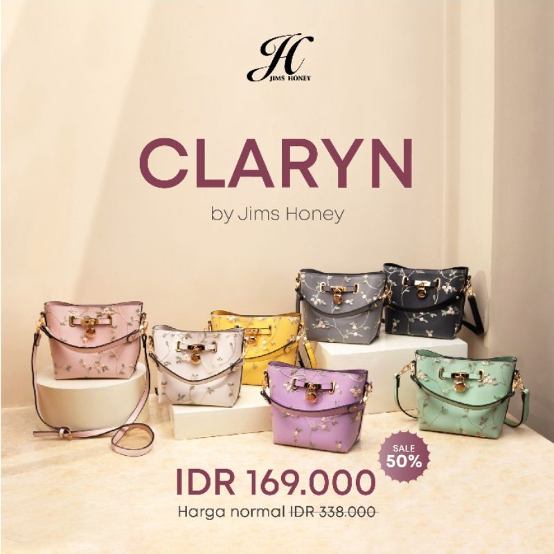 Free Box Claryn Bag Jims Honey Tas Selempang Murah Wanita