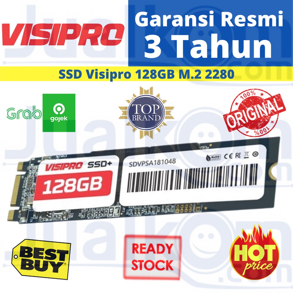 SSD VISIPRO M.2 128GB M2 2280 SATA