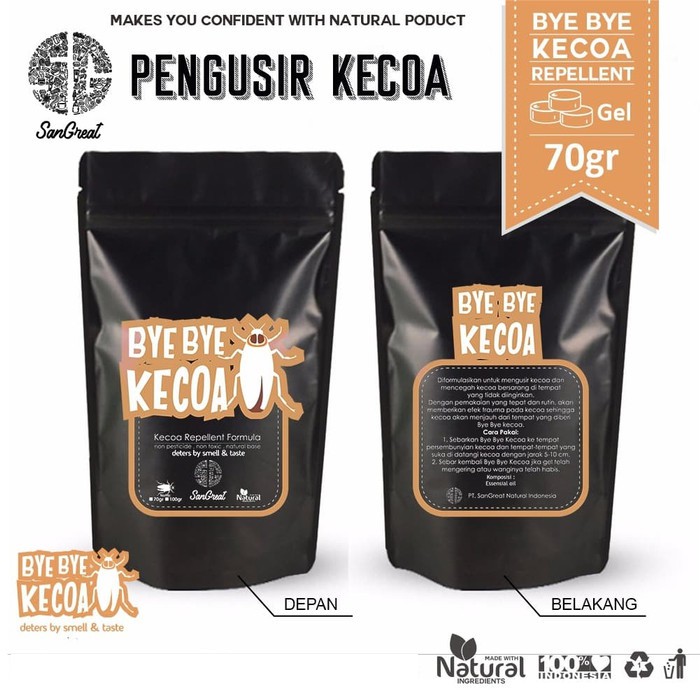 Pengusir Kecoa, Bye Bye Kecoa Gel 70 gram