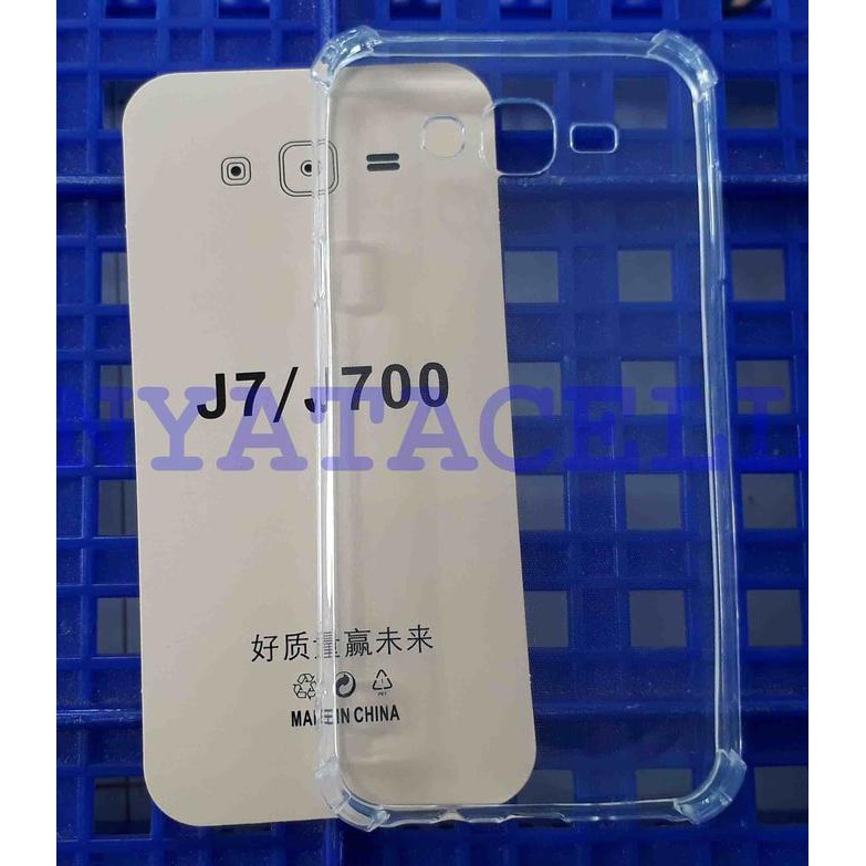 NEW SOFT CASE ANTICRACK SAMSUNG GALAXY J7 J700 /ANTI CRACK KNOCK SHOCK - BENING MILENIA