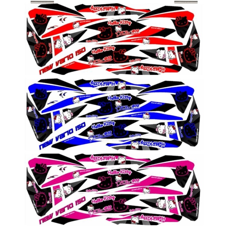Striping Vario 150 / 125 All New 2018 2019 2020 2021 Variasi Sticker Motor Stiker Skotlet Scotlite