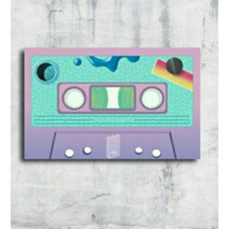 Poster Dinding Kaset Paramore