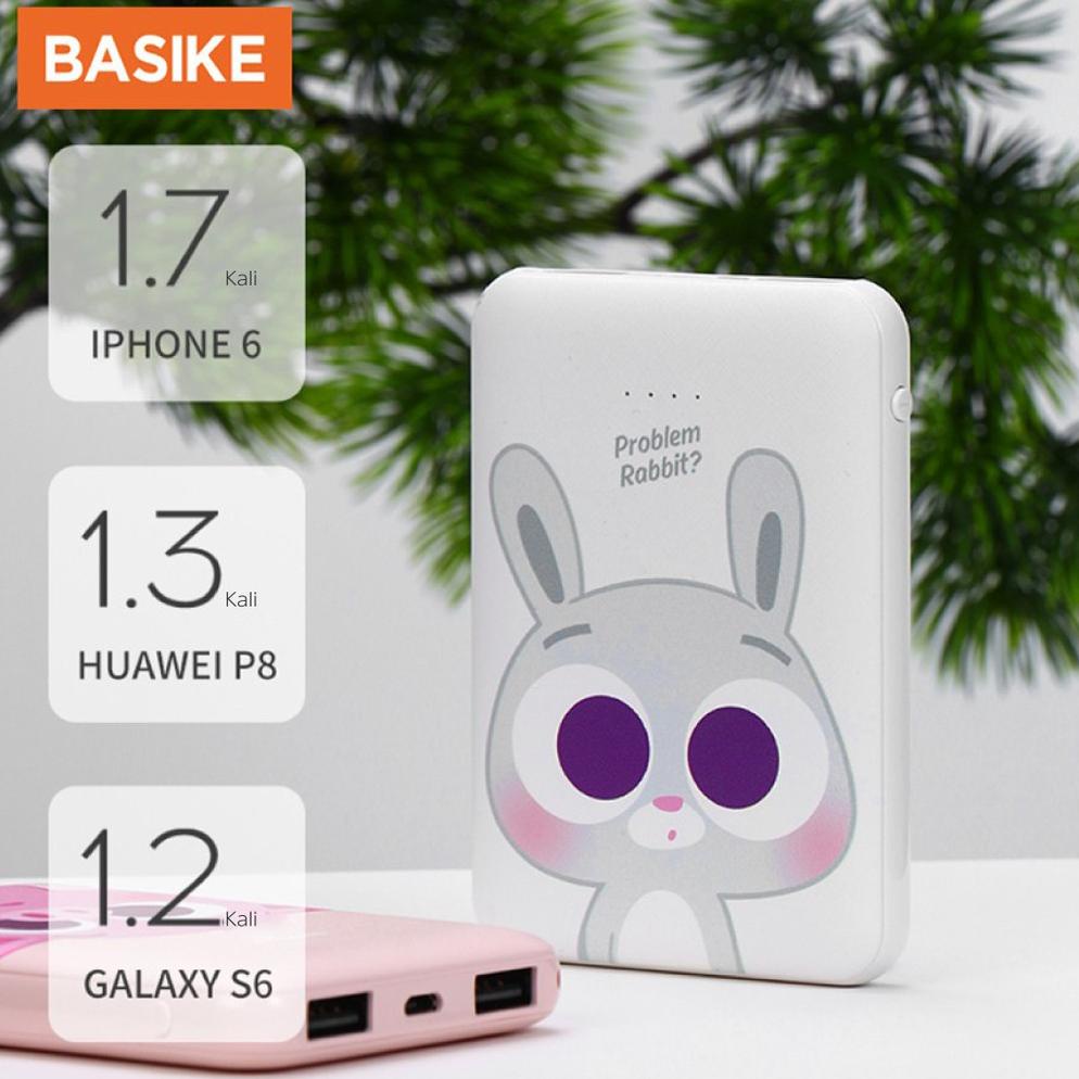 Powerbank Mini Murah Power Bank Dual Usb Led Fast Charging 5000Mah 10000 Mah Korea Cute Charger Girl