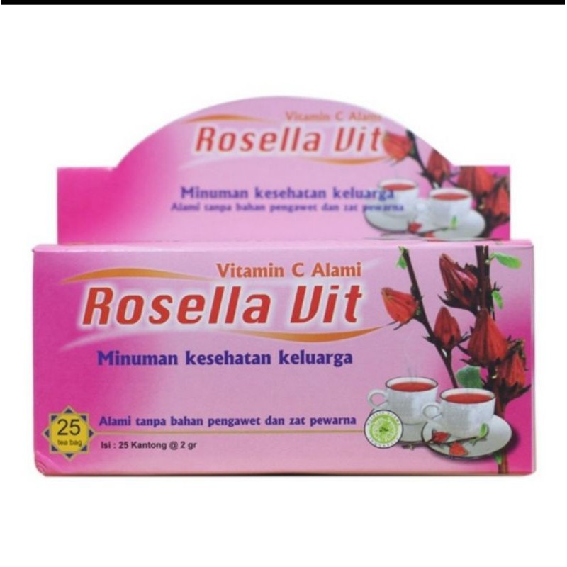 

Teh Clup Rosella Vit 25 kantong-Toga Nusantara