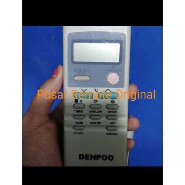 REMOTE REMOT AC DENPOO TIPE LAWAS ORIGINAL ASLI