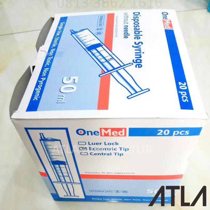 Produk Terlaris Syringe Spuit Spet 50 Ml Cc Teknik Tanpa 