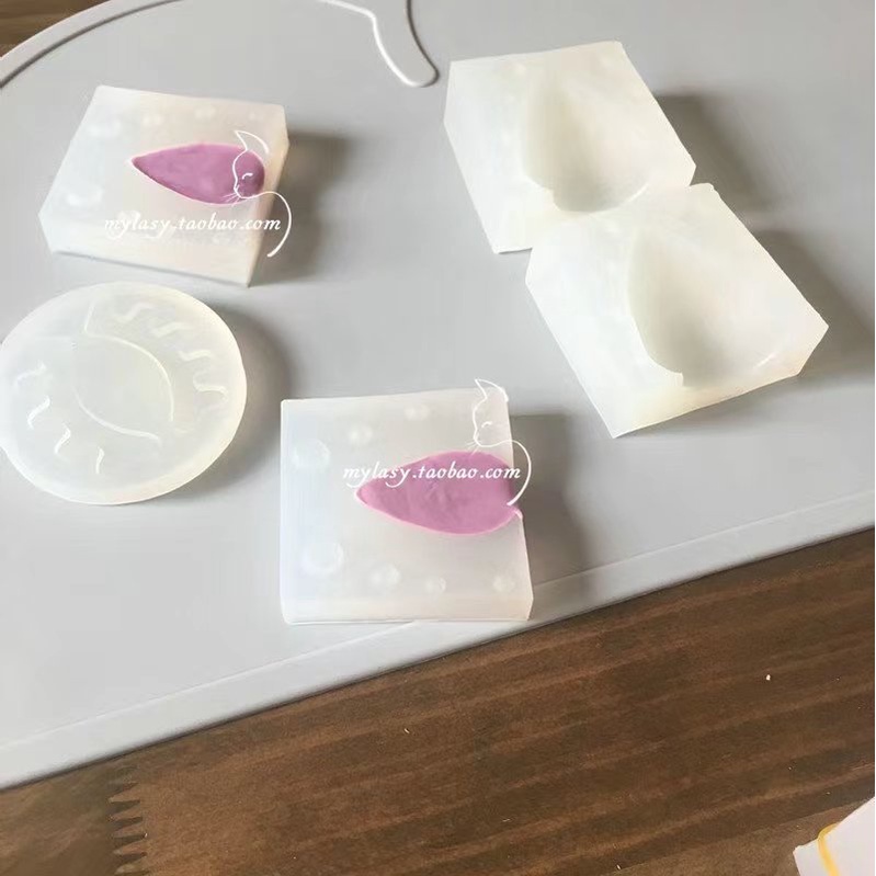 Cetakan Silicone 3D Silikon Kue Tanduk Telinga  Bulu Mata Unicorn Set