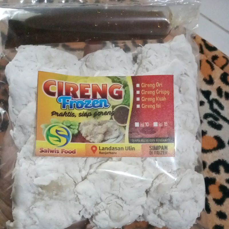 

cireng salju frozen homemade