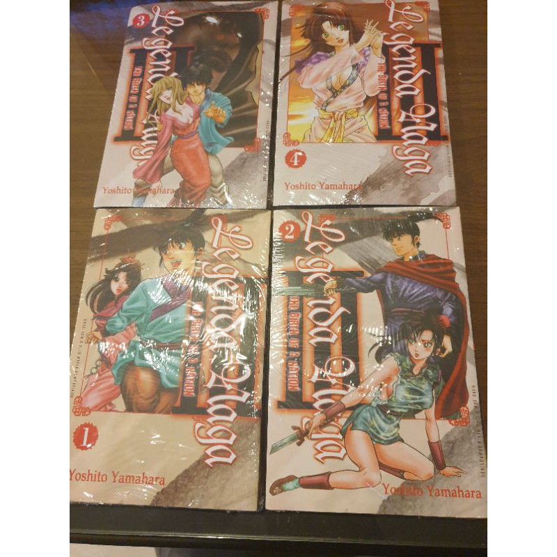 Komik Legenda Naga Birth of Nation set 1-4 segel ori