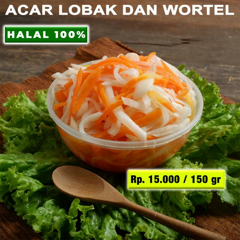 

Acar Lobak dan Wortel