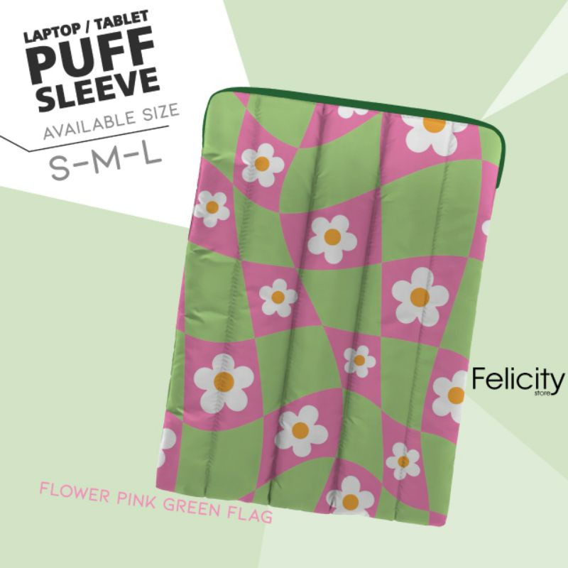 DISKON PUFFY LAPTOP SLEEVE PUFFY LAPTOP PUFFY BAG POUCH LAPTOP