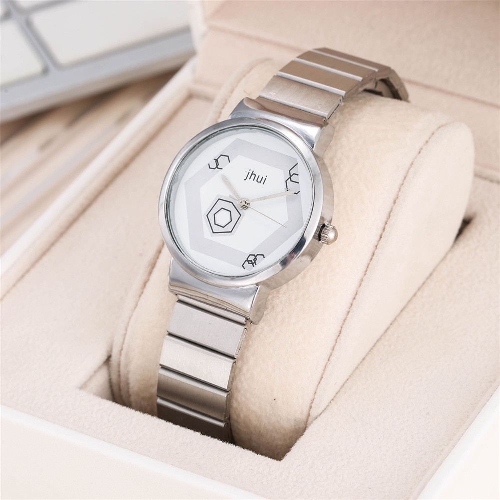 Jam Tangan Wanita Casual Kreatif Analog Quartz Fashion Strap Rantai Magnet High Quality