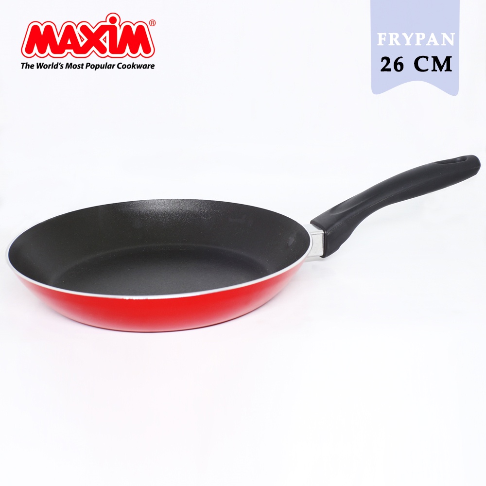 FM - Maspion Maxim Frypan Teflon Wajan Valentino 26 cm | Penggorengan Anti Lengket