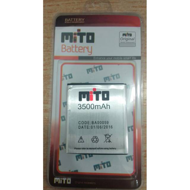 Baterai Battery Mito A310 Fantasy 2 BA00059 Original Battery Hp