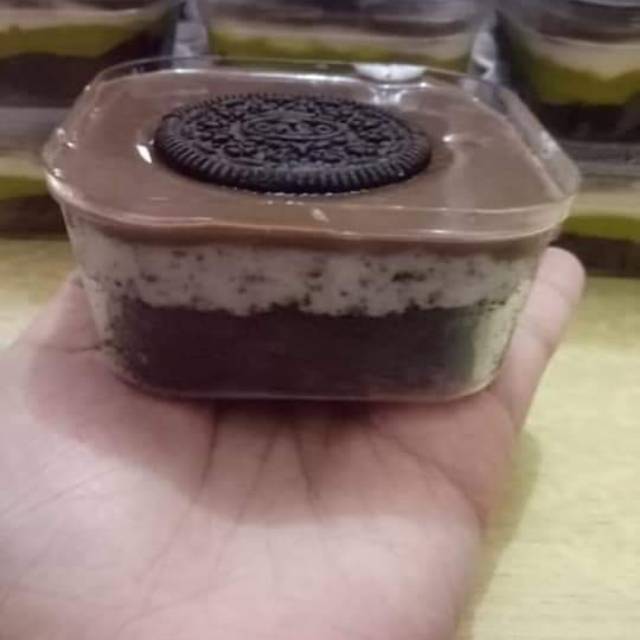 

Mini brownies dessert oreo