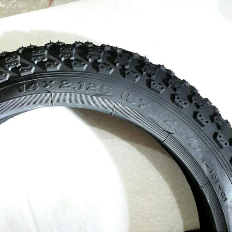 Ban Luar Sepeda Listrik 14x2.125 selis Swallow r14 ring14