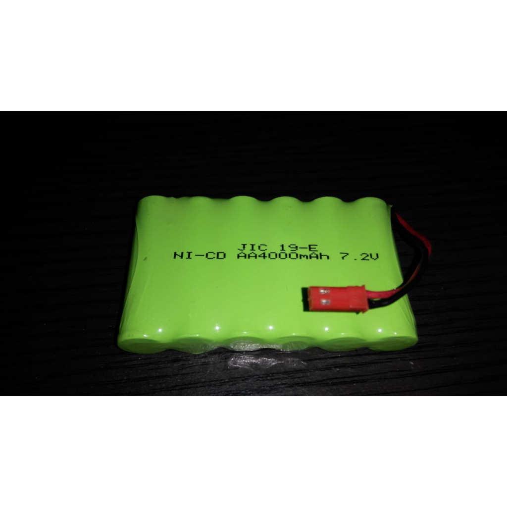 Baterai Batre 6 soket merah 7.2V 4000mAh Mobil Remot Control