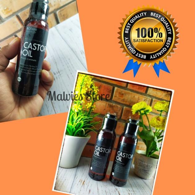 ✳ Castor Oil Cold-Pressed (Minyak Jarak) 100% ORI Pure & Bersertifikat ♚
