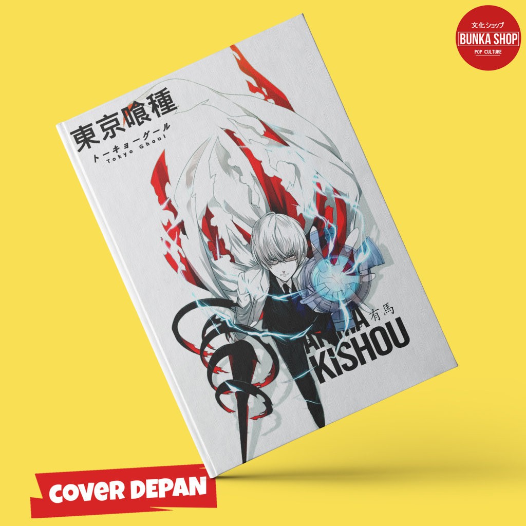 

Note Book Anime Tokyo ghoul Arima Kishou Hardocover A5 Jurnal Agenda Planner Notebook Gift Couple