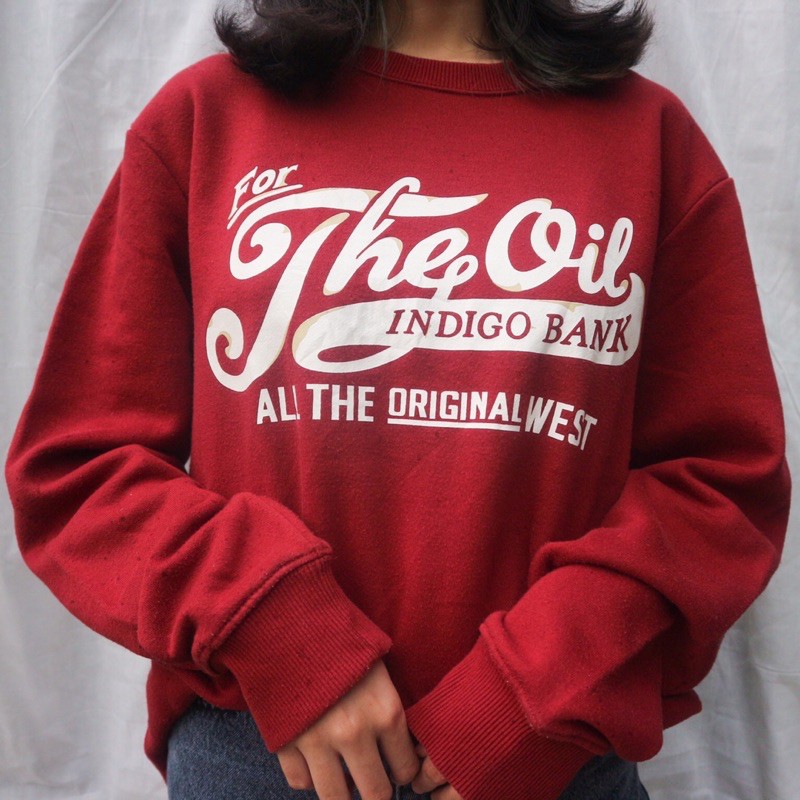 crewneck maroon