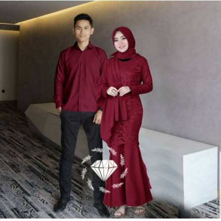 GAMIS LEBARAN 2020 CP NAYSILA GAMIS COUPLE MAXI LEBARAN BAHAN BRUKAT - GAMIS MODEL TERBARU IDULFITRI