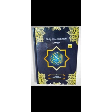 Alquran samsia khot usmani tanggung A5,original segel