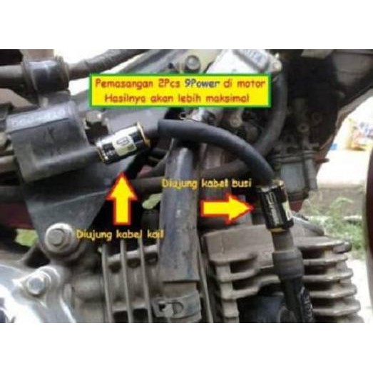 9POWER 9 POWER BOOSTER PENGUAT ARUS PENGHEMAT BBM MOTOR & MOBIL. ORI PROMO