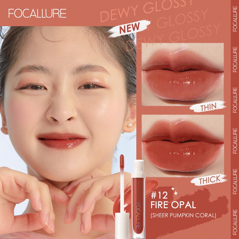 DOMMO - D8127 FCL PLUMPMAX LIP GLOSS Shimmer Glossy Makeup - kosmetik FA153