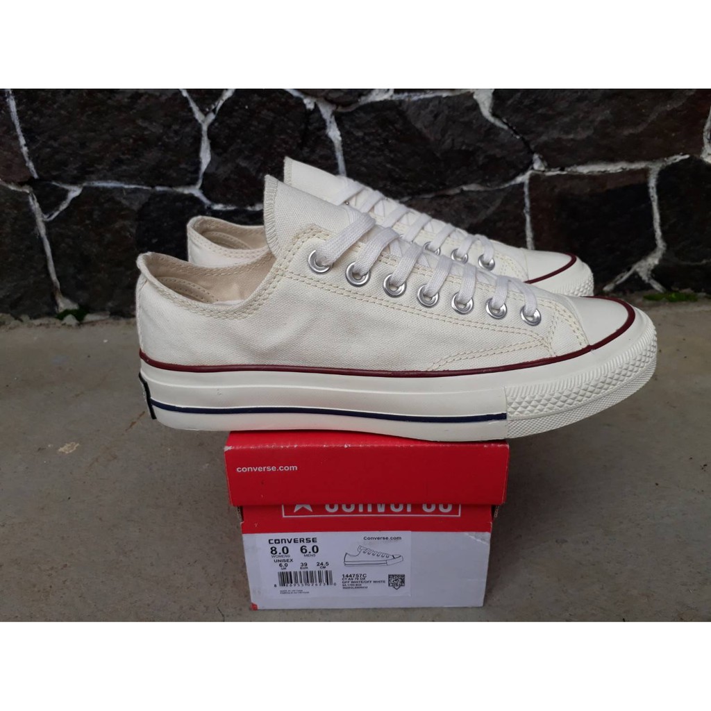converse 70s low white