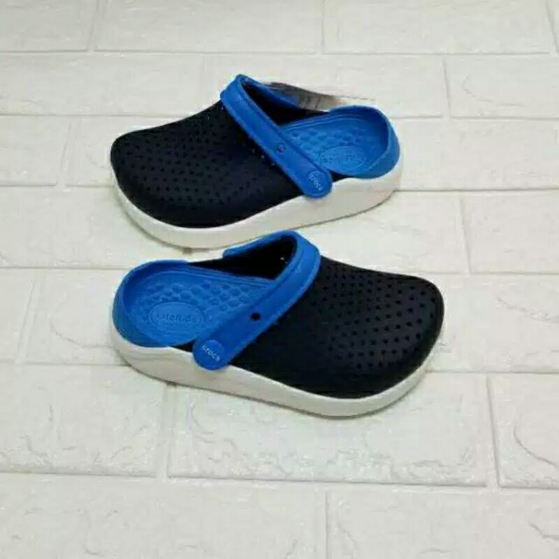 SENDAL ANAK LITERIDE LITE RIDE CLOG KIDS and JUNIOR CROCS SANDAL