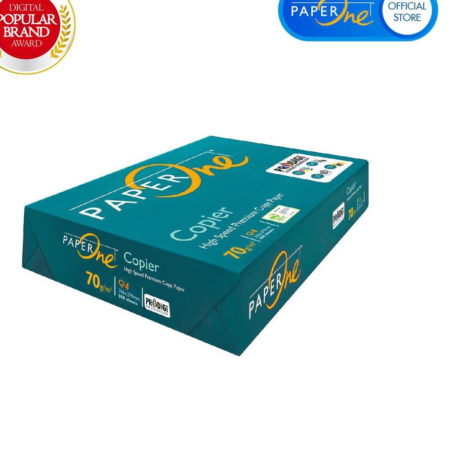 

[TERLARIS] PaperOne Kertas Fotocopy Quarto 70gr - 1 Ream (500 lembar)