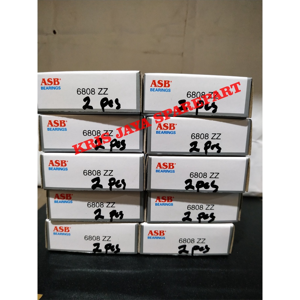 Bearing 6808zz merk ASB