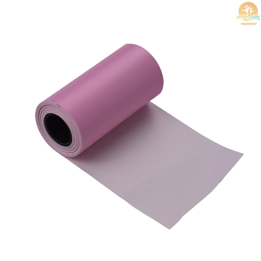 Printable Color Sticker Paper Roll Direct Thermal Paper with Self-adhesive 57*30mm(2.17*1.18in) for PeriPage A6 Pocket Thermal Printer for PAPERANG P1/P2 Mini Photo Printer, 3 Rolls