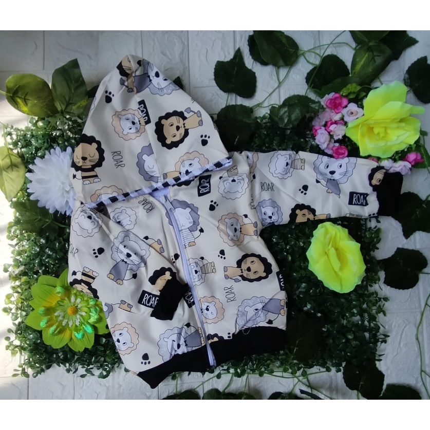 jaket bayi bahan 2 lapis / size 0-12 bulan / real picture / good quality