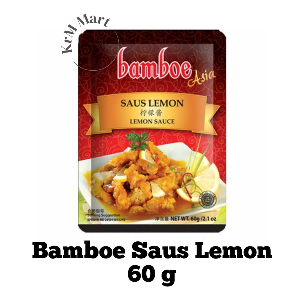 

Bamboe Saus Lemon bumbu instan masakan dapur varian asia saos