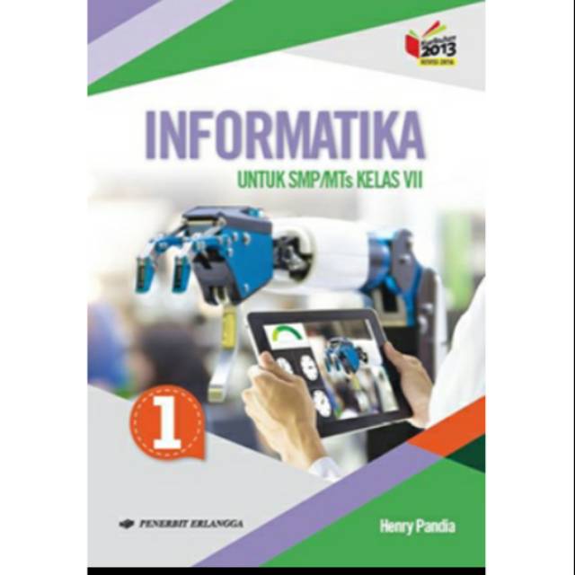 Buku Informatika Kelas 7 Smp Erlangga Henry Pandia Shopee Indonesia