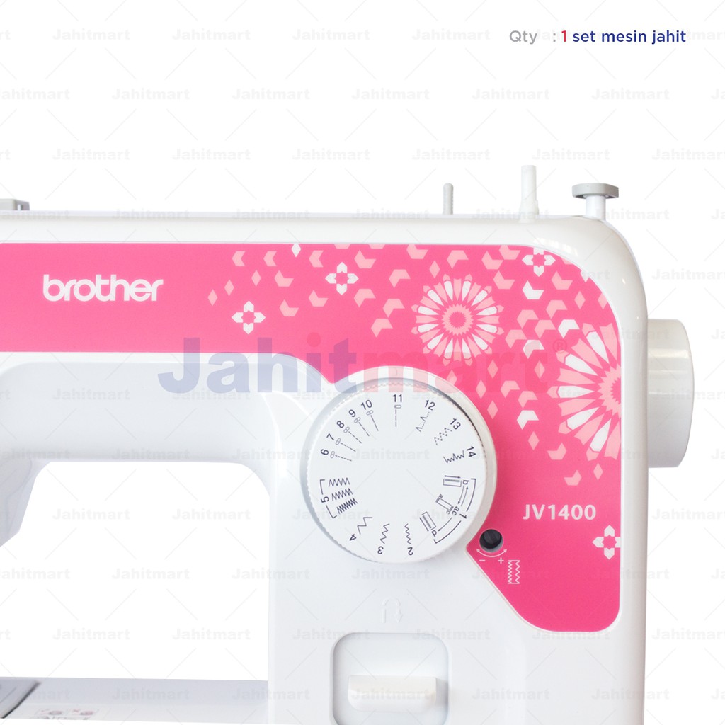 Mesin Jahit BROTHER JV1400 Portable Multifungsi-2