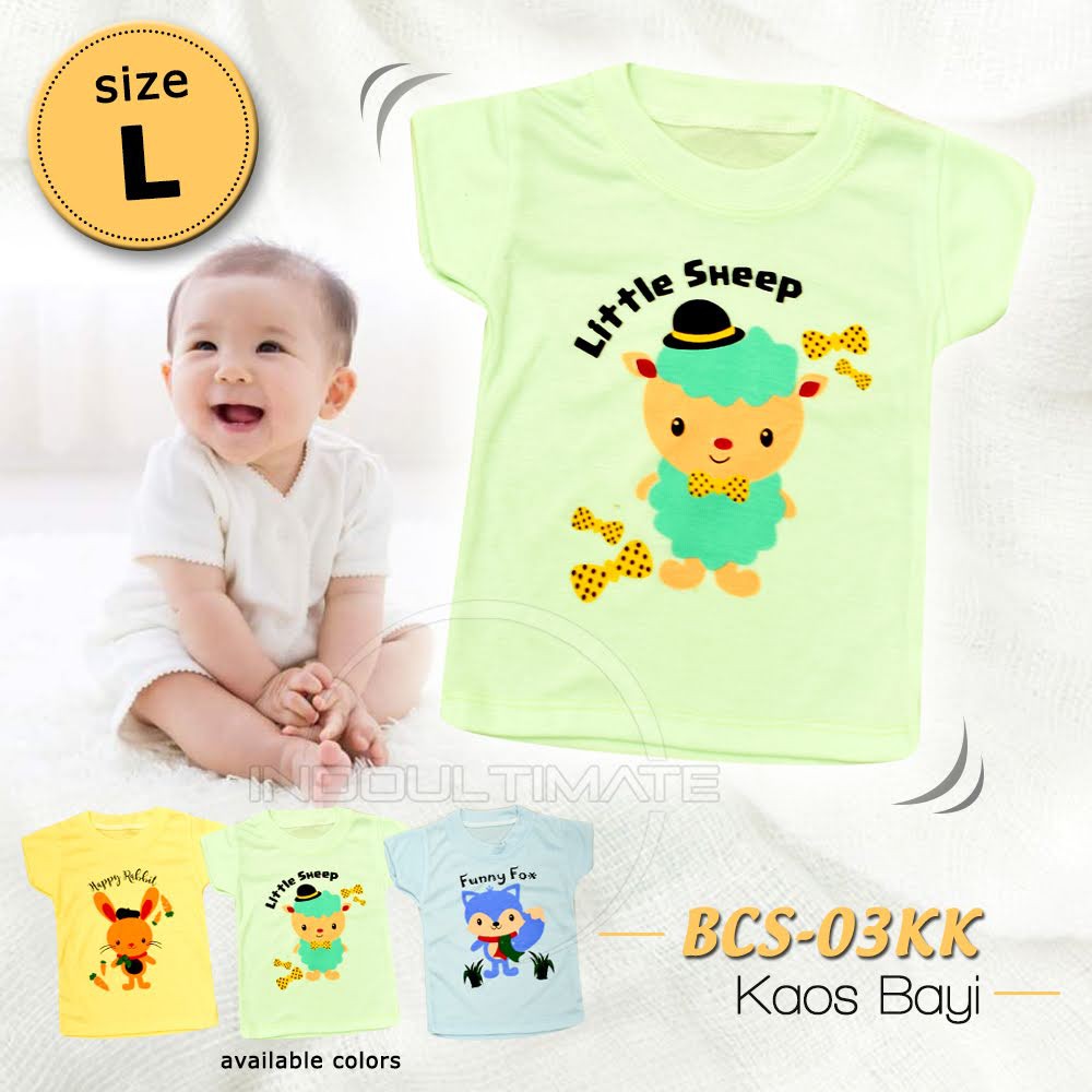 Baju Anak BCS-03KK Bayi Atasan Anak Bayi Pakaian Anak Bayi Baju Harian Anak Kaos Anak