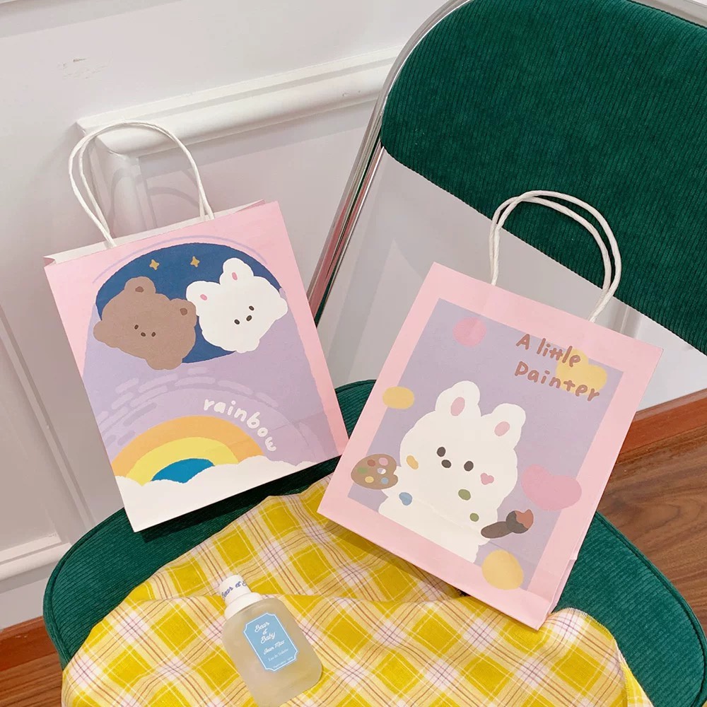 

ASSORTED PAPER BAG - KANTONG KERTAS SOUVENIR ULANG TAHUN