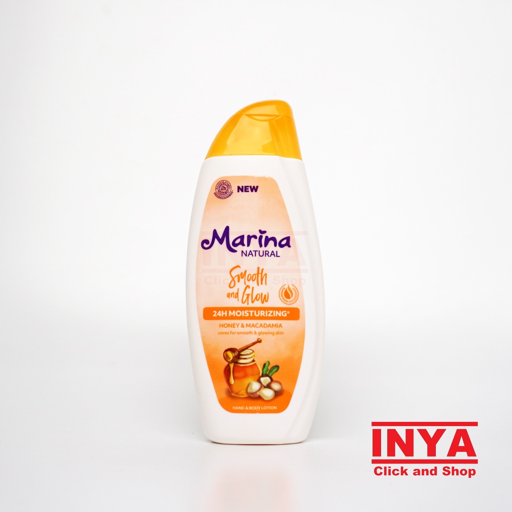 MARINA NATURAL  SMOOTH AND GLOW HONEY 190ml - Hand and Body Lotion