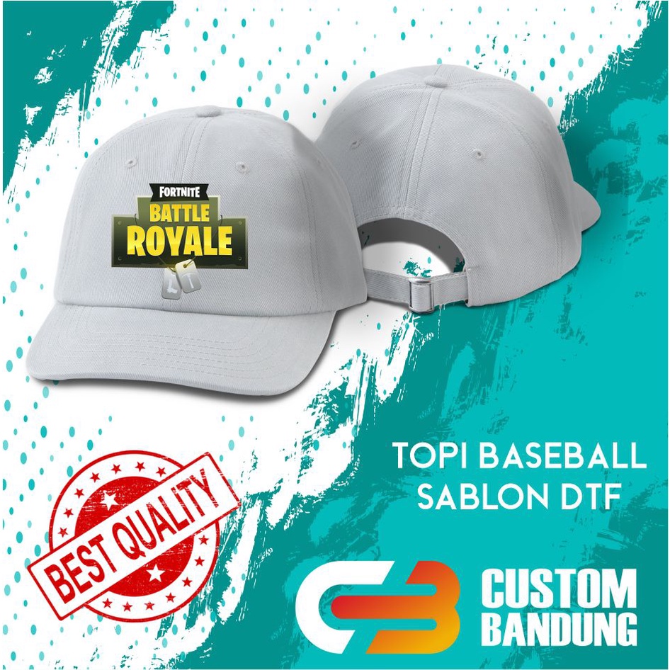 Topi Baseball FORTNINE 2  Pria Wanita Topi Cap Bisa Tulis Nama Bisa COD Original High Premium Quality