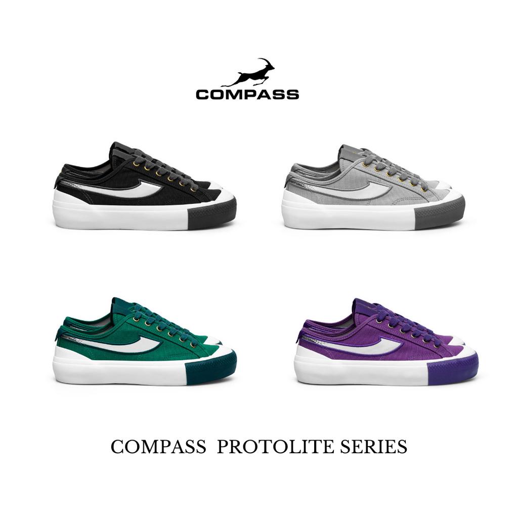 [ORIGINAL 100%] COMPASS PROTO LITE (GREY/BLACK/GREEN/PURPLE)