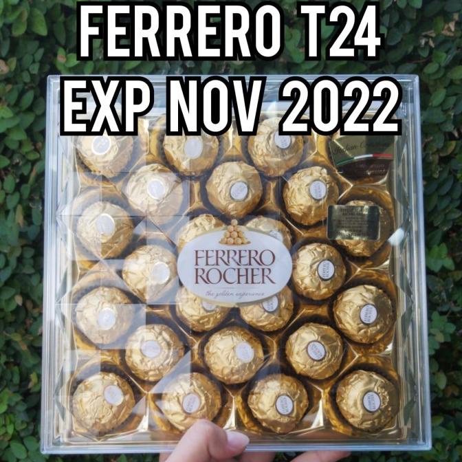 

coklat cokelat ferrero rocher T24 isi 24