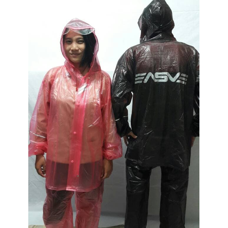 Jas Hujan ASV New Motif Carbon (PVC) / JAS HUJAN ASV PVC - hot item