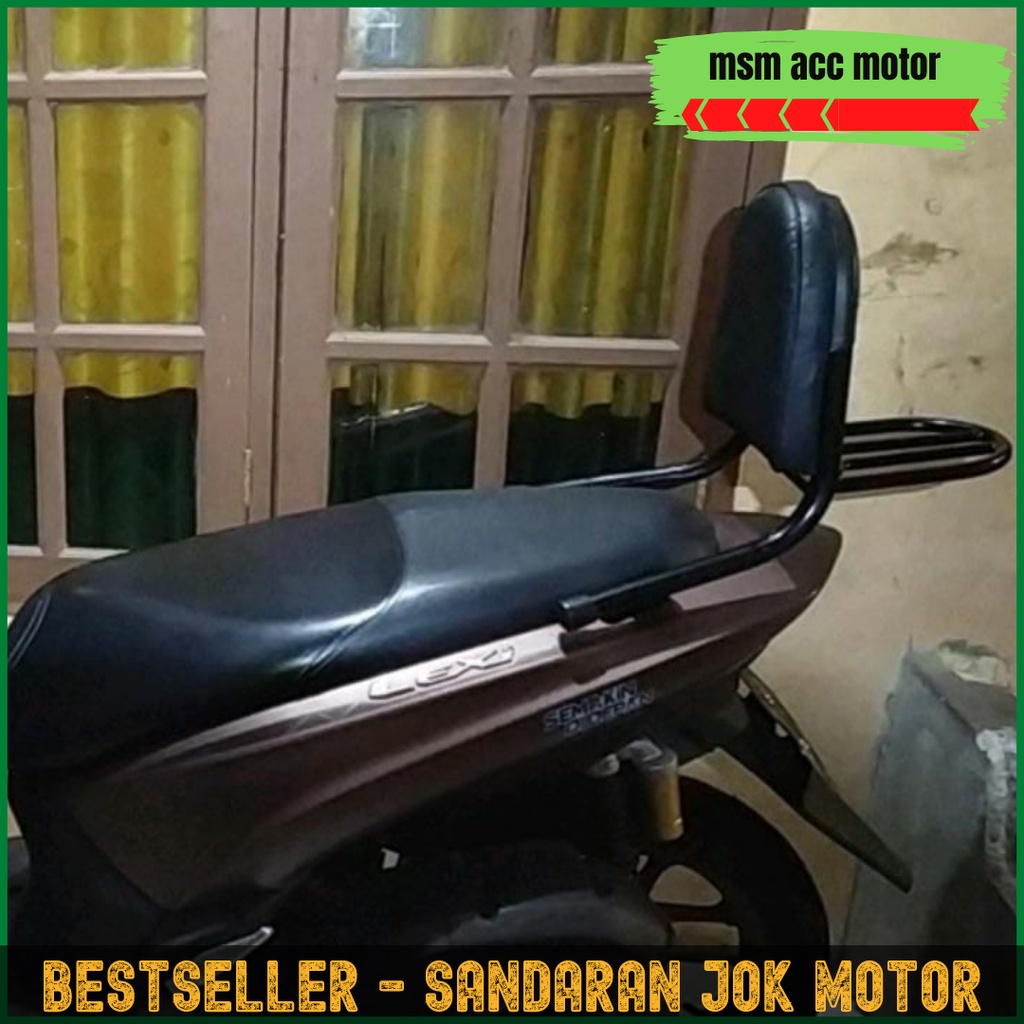 Sandaran Jok Motor Lexi, Xeon, Xride, Xeon dll Semua Tahun dan Semua Type