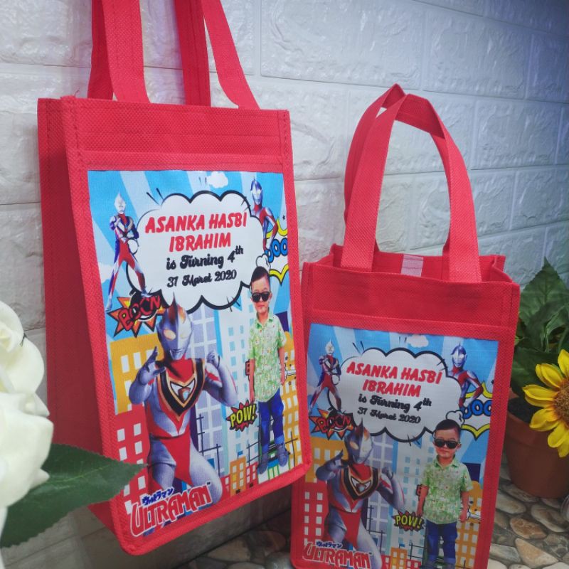 

Tas Ulang Tahun Ultah FREE Design foto dan nama anak