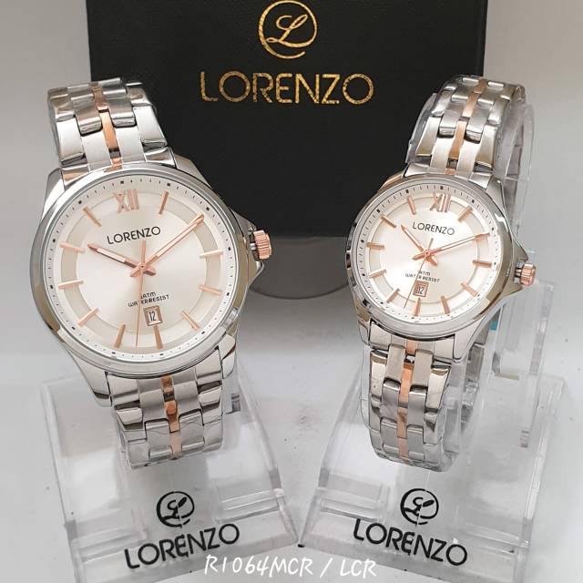 Jam Tangan Lorenzo Couple Original