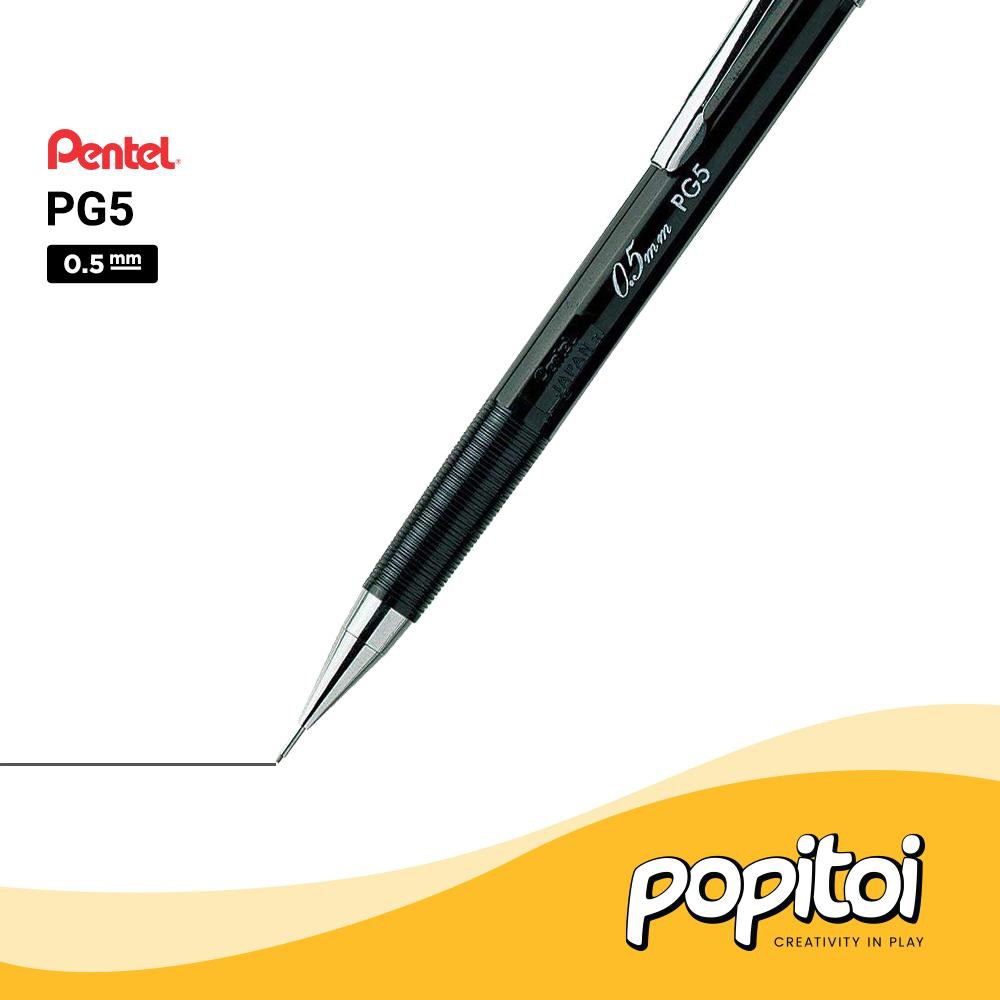 

Pentel PG5-AD Mechanical Pencil 0.5 mm Pensil Mekanik Drafting