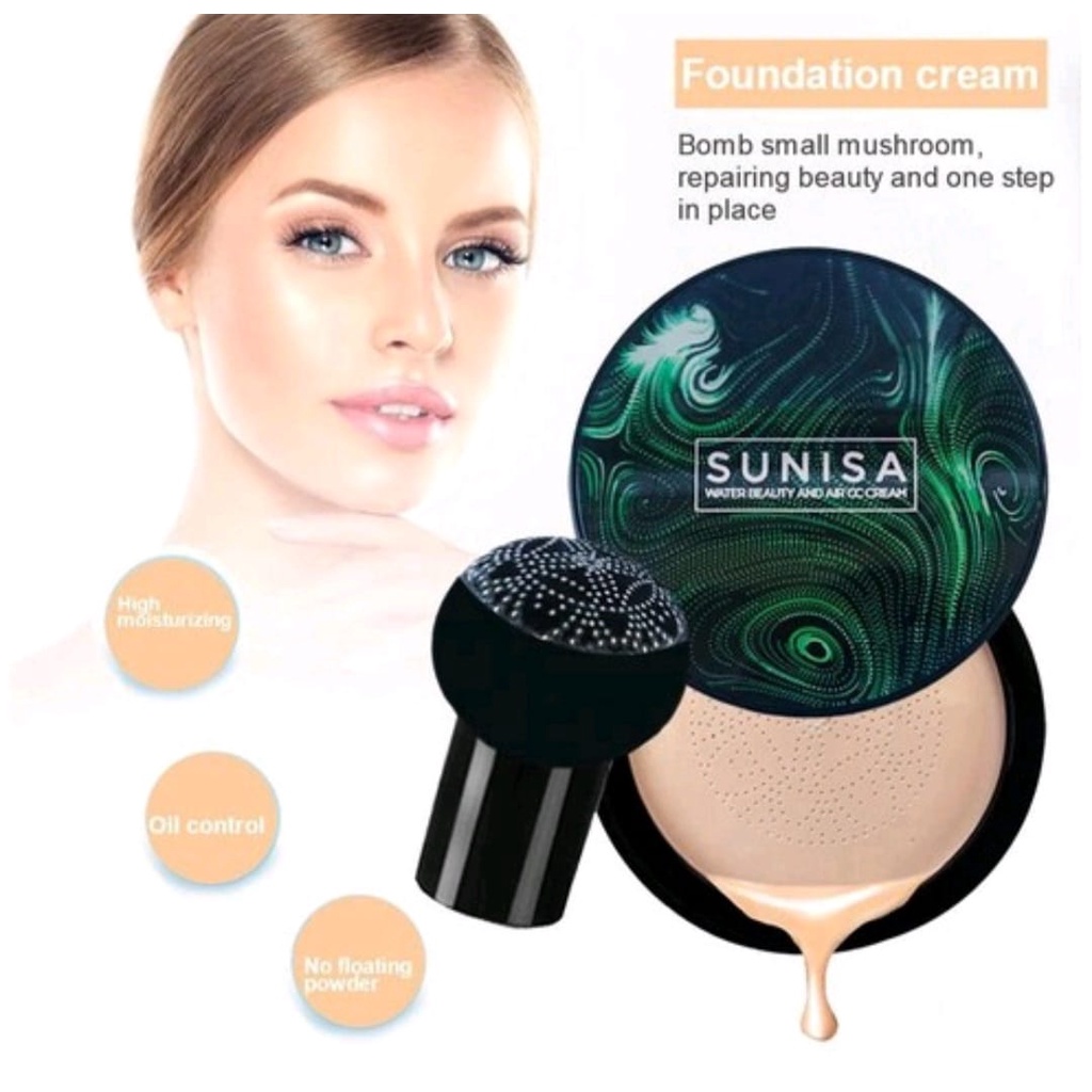 ⭐️⭐️BIG SALE⭐️ ⭐️ORIGINAL SUNISA ORI 100% Sunisa BB CUSHION MUSHROOM HEAD WATERPROOF