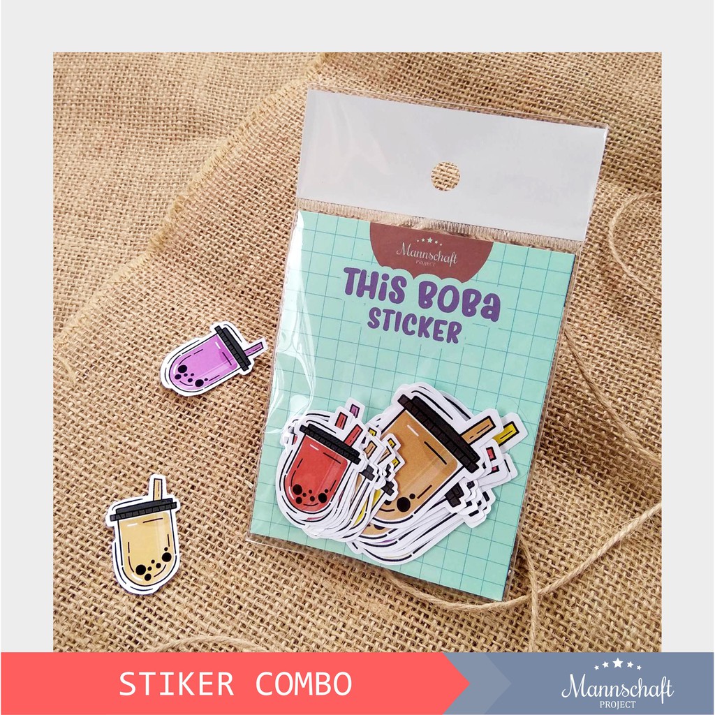 

[MANNSHHPRO] DC Deco Sticker Combo | This Boba